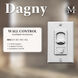 Atlas Dagny 16 inch Textured Bronze with Barn Wood Tone Blades Rotational Ceiling Fan