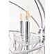 Cordelia 8 Light 32 inch Chrome Pendant Ceiling Light