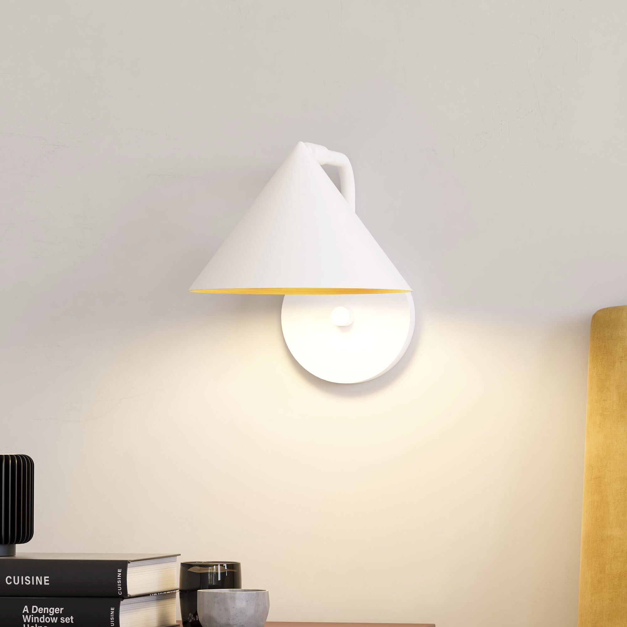 Alora Mood Remy Wall/Vanity Light Wall Light in White