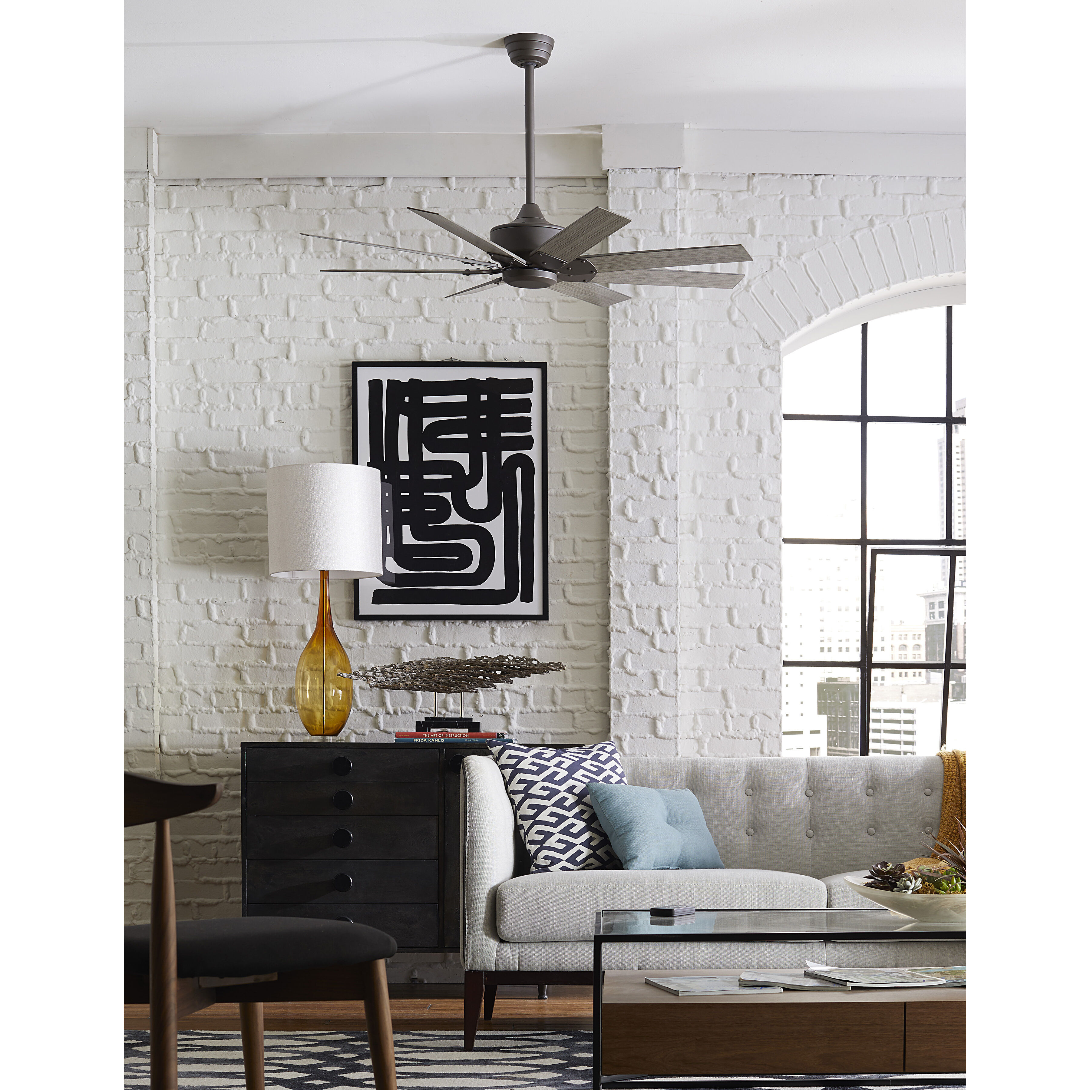 Levon Custom Weathered Wood 21.87 inch Each Fan Blades, for 52 inch blade sweep