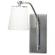 Keith 1 Light 4.75 inch Antique Silver Sconce Wall Light