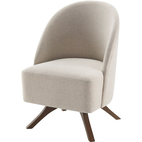 Coda Upholstery: Pale Pink; Base: Tan Swivel Chair