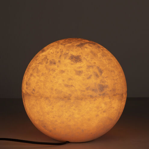 Onyx Globe 11 inch 40.00 watt Natural Table Lamp Portable Light, Small
