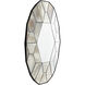 Callen 41 X 31 inch Natural Iron Wall Mirror