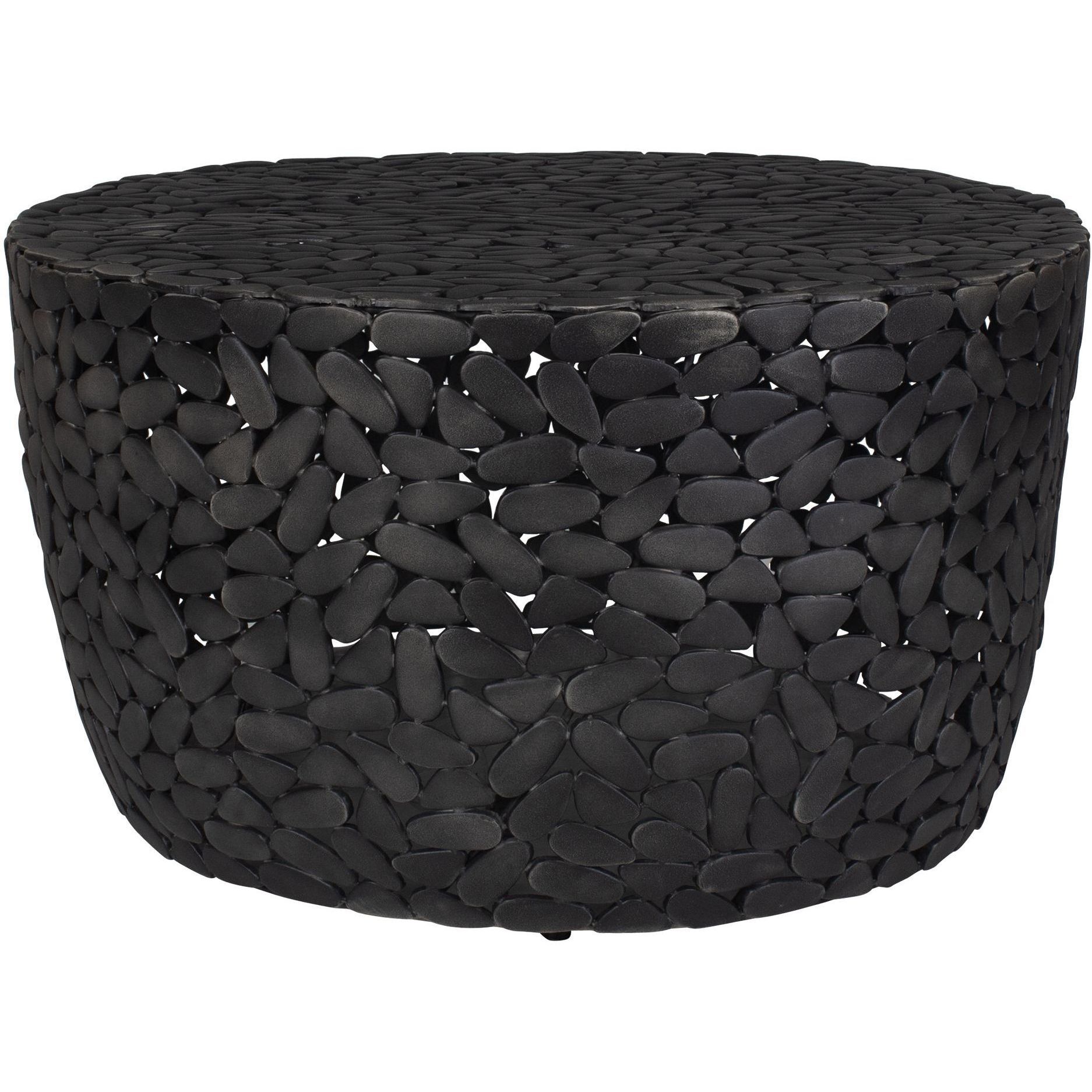 Rivington 40 X 15 inch Black Outdoor Coffee Table