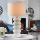 Esther 32 inch 150.00 watt Frosted White Table Lamp Portable Light