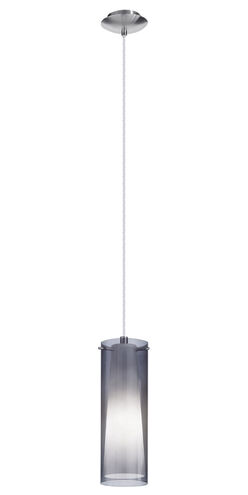 Pinto Nero 1 Light 4.75 inch Matte Nickel Mini Pendant Ceiling Light