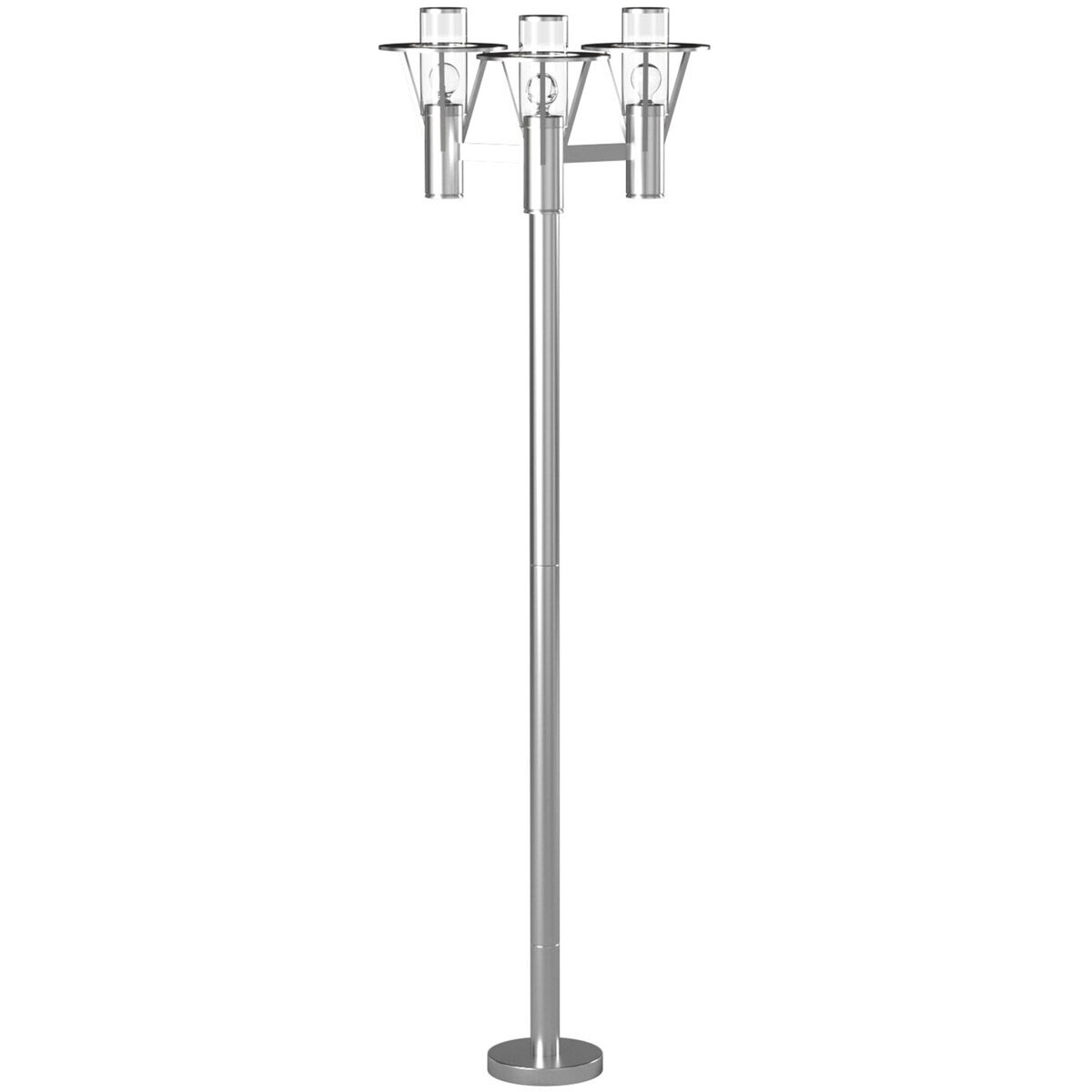 Belfast LED 86.75 inch Stainless Steel Outdoor Post Light