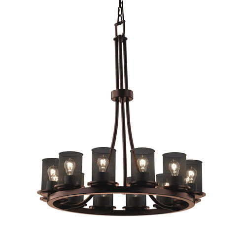 Dakota 12 Light 28 inch Dark Bronze Chandelier Ceiling Light