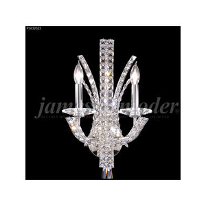 Eclipse Fashion 2 Light 11 inch Silver Crystal Chandelier Ceiling Light