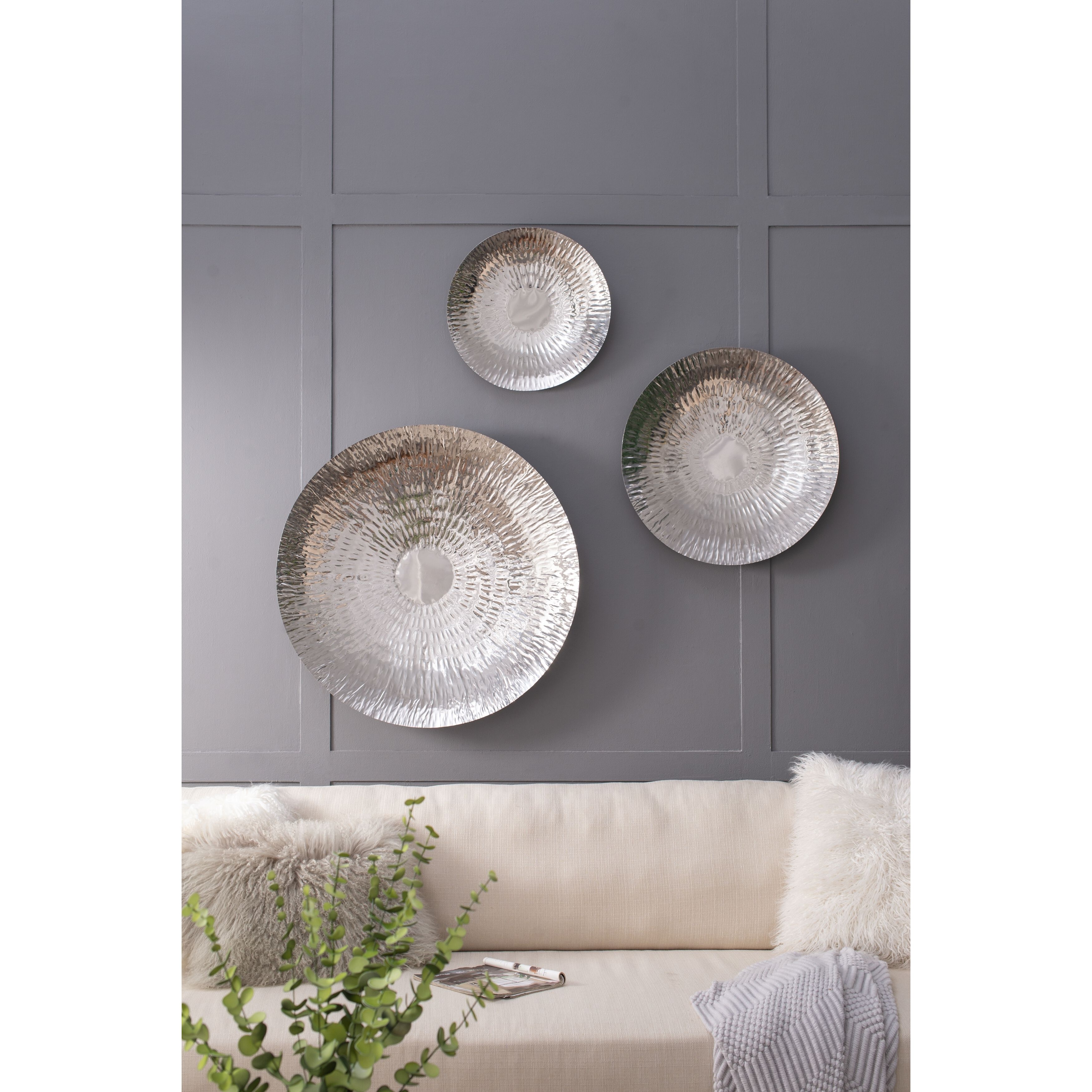 Fassett Silver Wall Décor