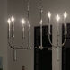 Florence 6 Light 10 inch Polished Nickel Chandelier Ceiling Light