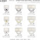 Stratton 1 Light 9 inch Brushed Nickel ADA Wall Sconce Wall Light