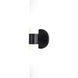 Elliot LED 5.5 inch Matte Black Bathroom Light Wall Light