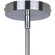 Benson 3 Light 16 inch Brushed Nickel Chandelier Ceiling Light