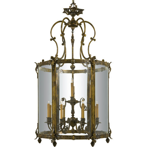 Metropolitan Family Collection 12 Light 33.75 inch Oxide Brass Foyer Pendant Ceiling Light