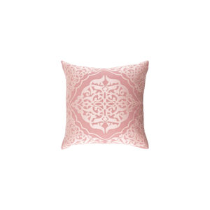 Adelia 18 X 18 inch Rose and Blush Throw Pillow