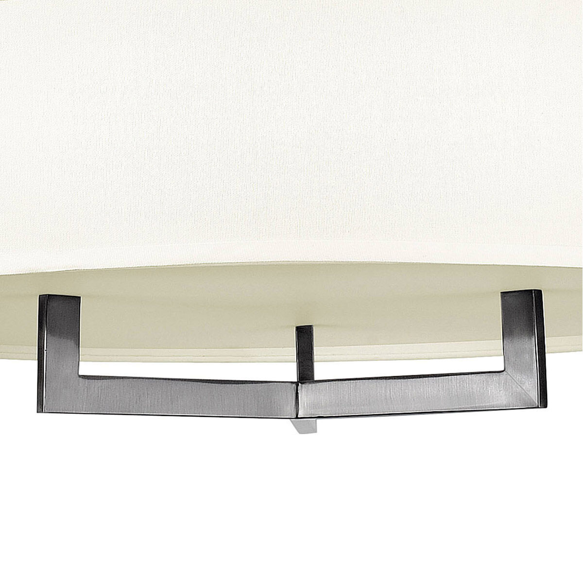 Hampton LED 20 inch Antique Nickel Chandelier Ceiling Light