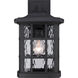 Stonington 1 Light 16 inch Mystic Black Outdoor Wall