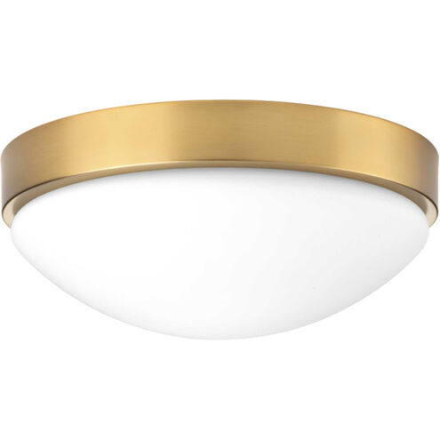 Elevate LED 13 inch Brushed Bronze Flush Mount Ceiling Light, Design Series