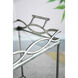 Anita Nickel Bar Cart