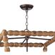 Perennial 4 Light 22.5 inch Natural Ceiling Lantern Ceiling Light