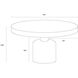 Elmira 31.5 X 17.25 inch Grey Outdoor Coffee Table