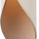 Cape Wall Sconce Wall Light in Satin Brass