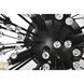 Vera 4 Light 14 inch Black Wall Sconce Wall Light, can be Flush Mounted