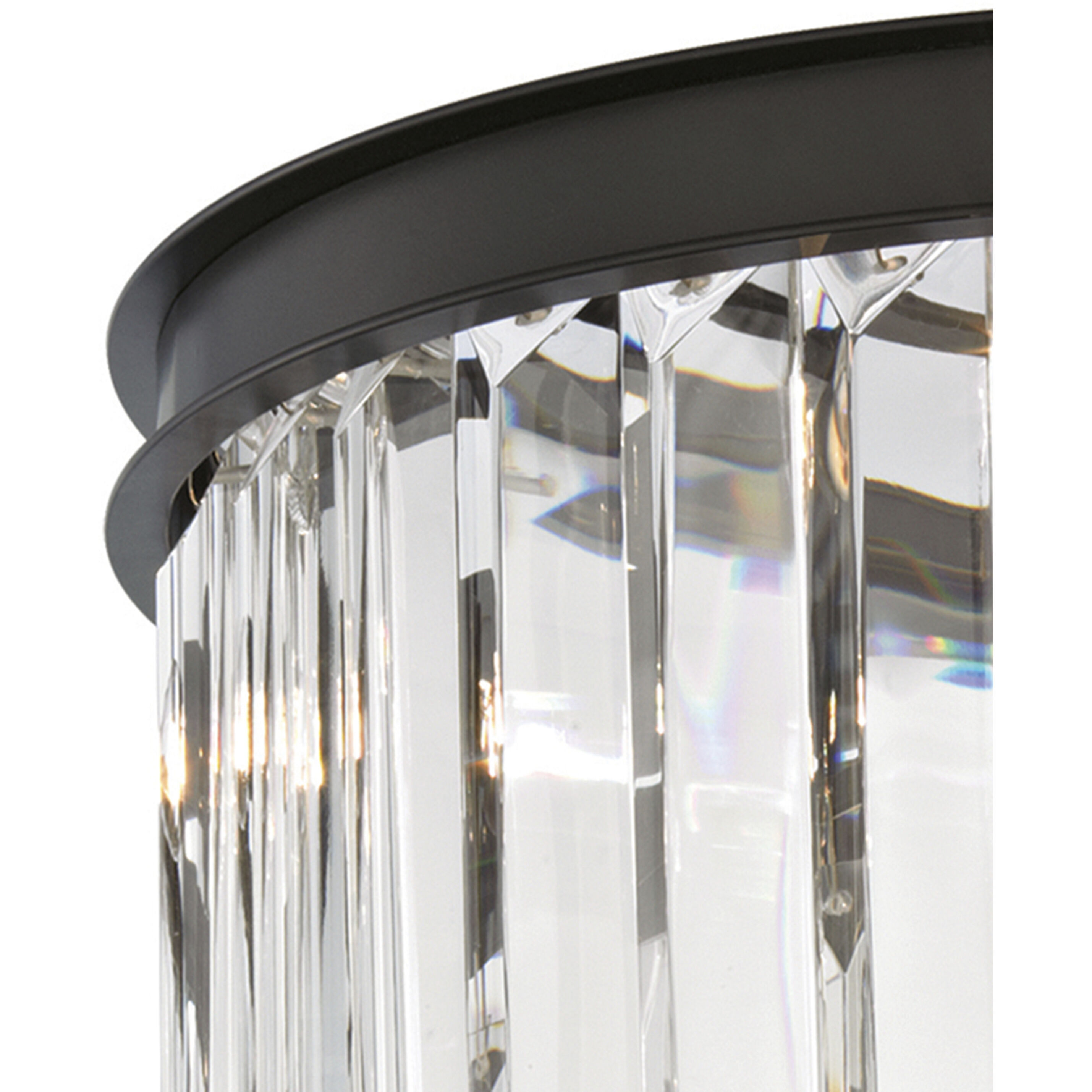 Palacial 6 Light 16 inch Oil Rubbed Bronze Chandelier Ceiling Light