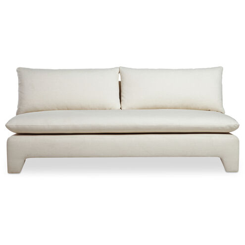 Estelle White Sofa