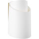 ED Ellen DeGeneres Paerero Pocket Wall Sconce Wall Light in Burnished Brass