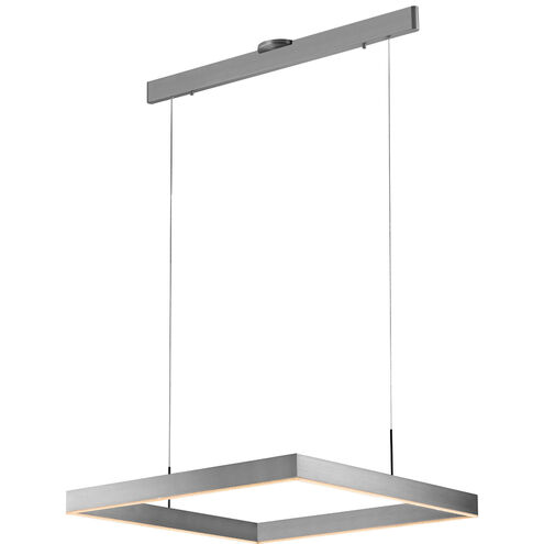 Prometheus 30 inch Brushed Aluminum Pendant Ceiling Light