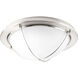 Portal LED 14 inch Brushed Nickel Flush Mount Ceiling Light