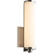 Tempus LED 5 inch Satin Nickel Sconce Wall Light