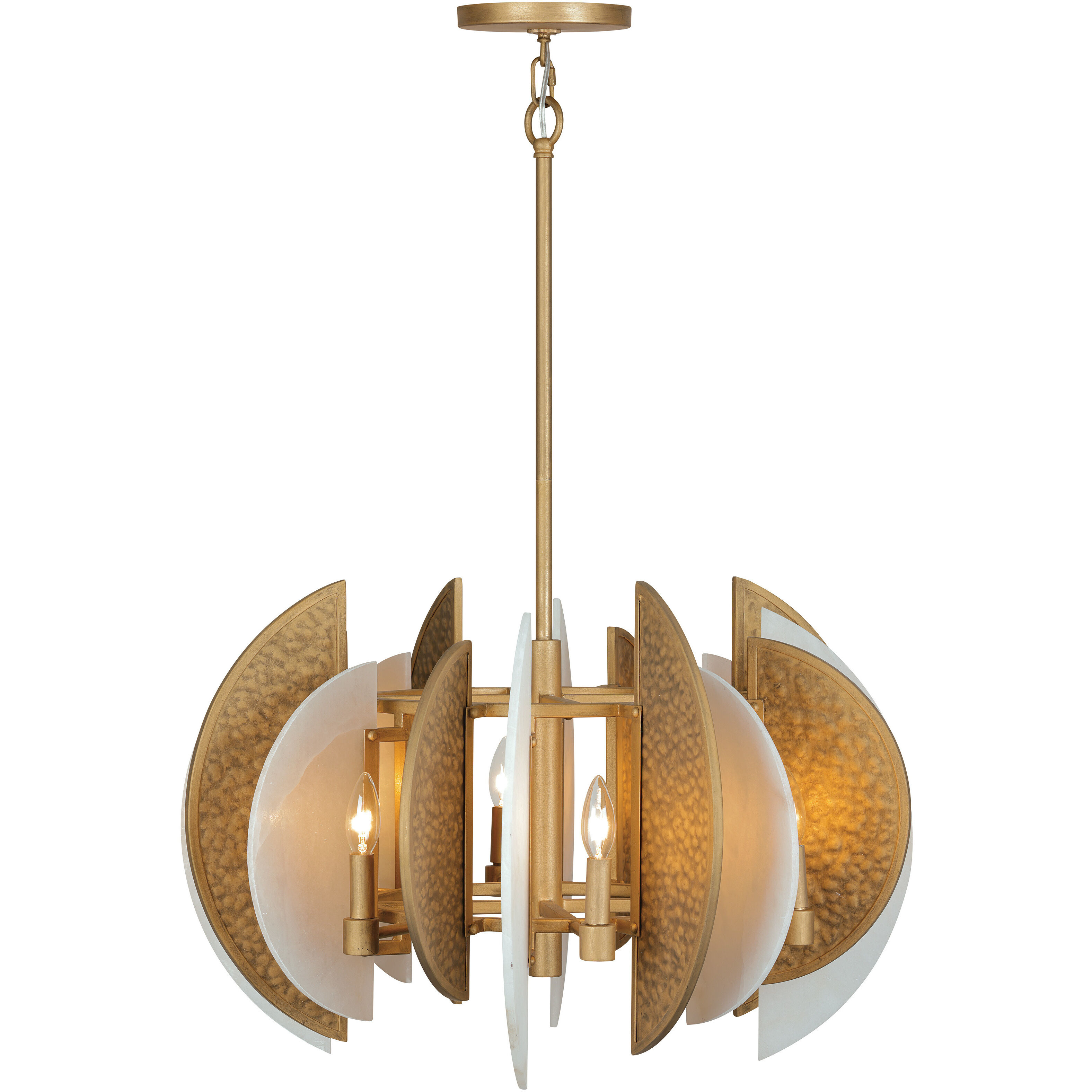 Saint Martin 8 Light 28 inch Ashen Gold Chandelier Ceiling Light