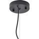 Canada 8 Light 37 inch Black & White Chandelier Ceiling Light