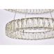 Monroe 2 Light 28 inch Chrome Chandelier Ceiling Light