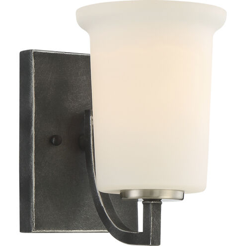 Chester 1 Light 5.13 inch Iron Black Vanity Light Wall Light