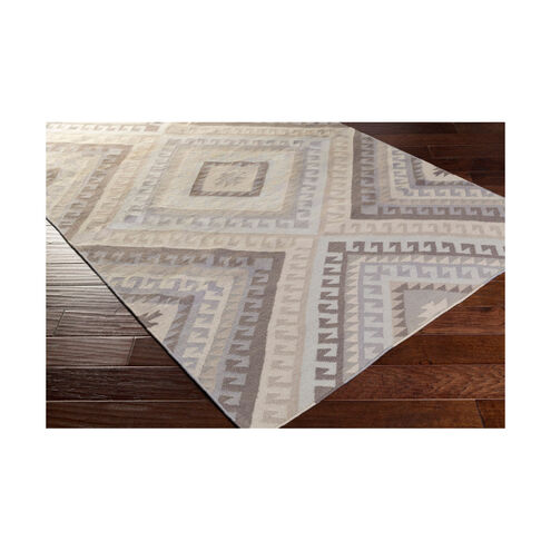 Wanderer 120 X 96 inch Gray and Neutral Area Rug, Wool