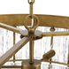 Chevall 6 Light 24.87 inch Gold Ombre Chandelier Ceiling Light, Design Series