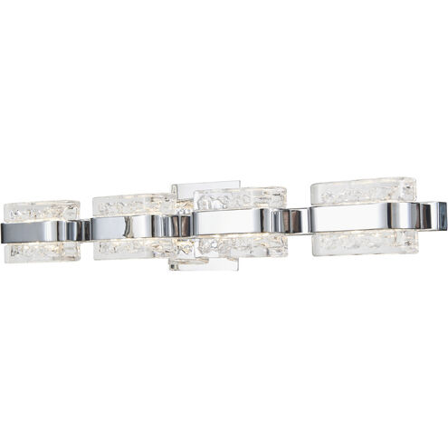 JoJo LED 26 inch Chrome Bath Vanity Light Wall Light