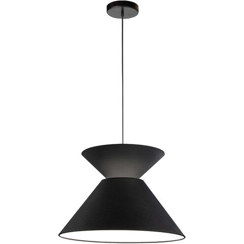 Patricia 1 Light 18 inch Black Pendant Ceiling Light