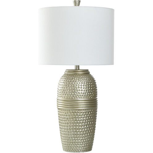 Betty 32 inch 150.00 watt Champagne Silver Table Lamp Portable Light