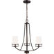 Robie 3 Light 21.38 inch Bronze Chandelier Ceiling Light