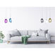 Altair 1 Light 8 inch Polished Chrome Mini Pendant Ceiling Light in White