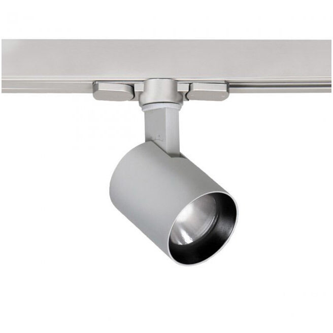 Lucio 1 Light 120 Platinum Track Head Ceiling Light in Asymmetrical, 85, 4000K