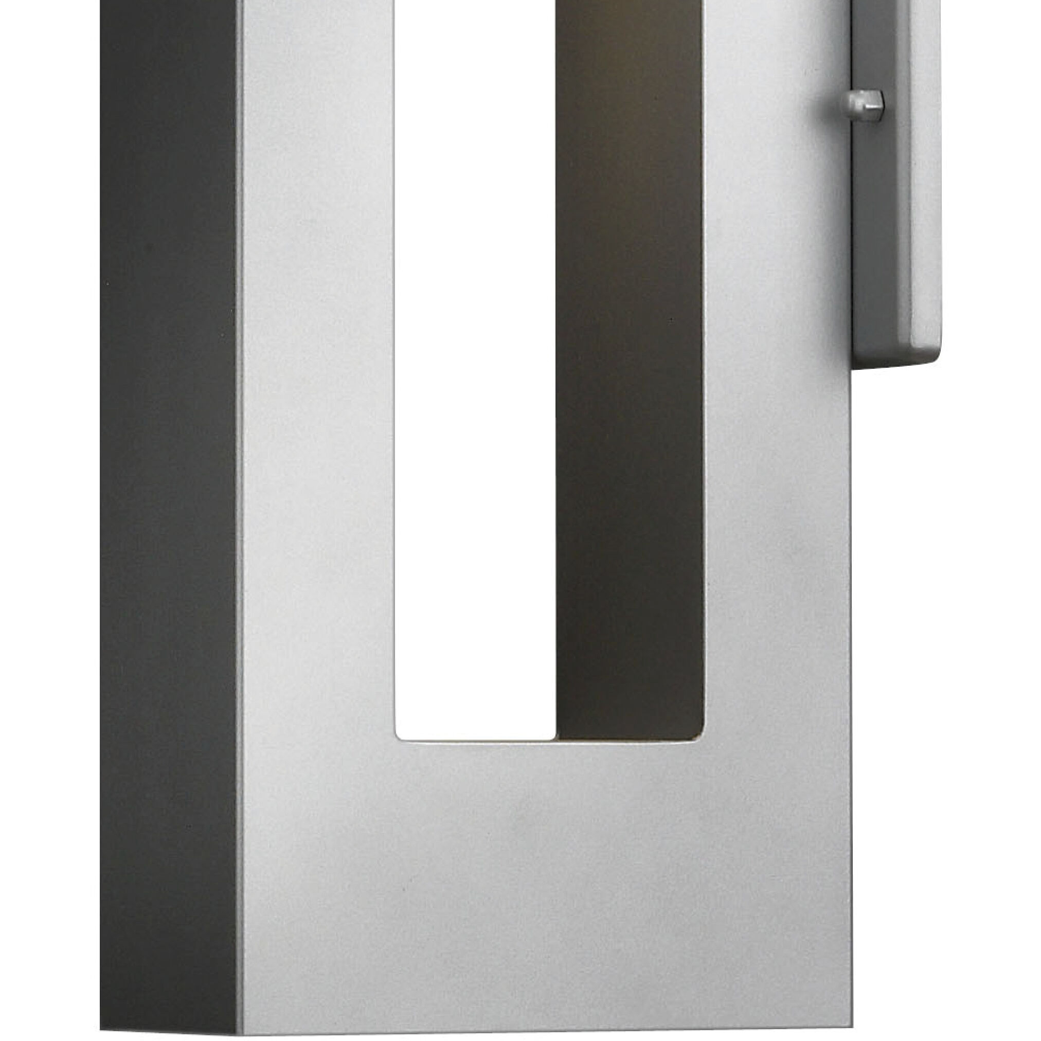 Atlantis LED 16 inch Titanium Outdoor Wall Mount Lantern, Medium