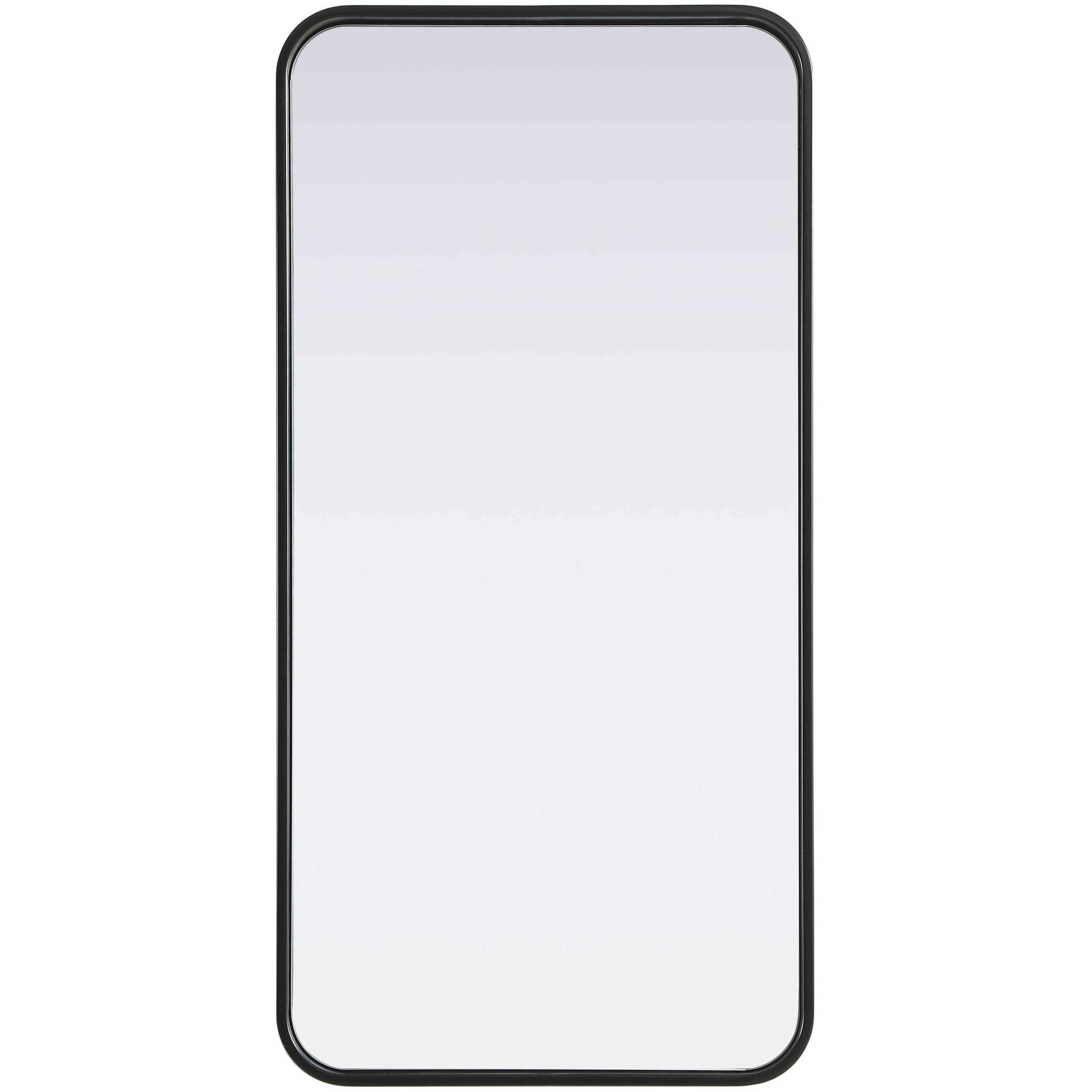 Remy 36 X 18 inch Black Mirror
