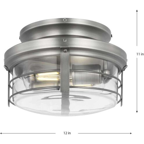 Springer II LED Antique Nickel Fan Light Kit